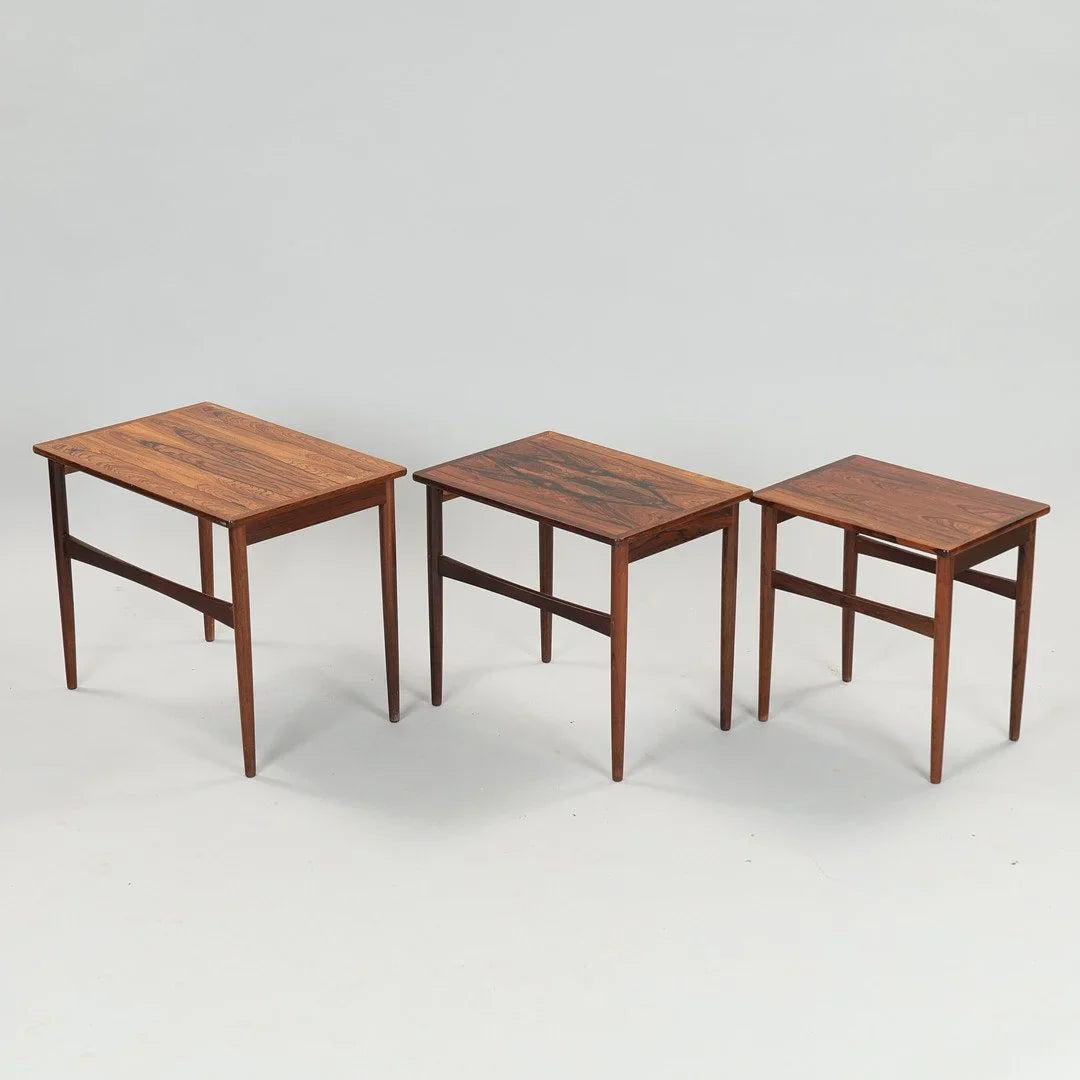 Børge Gelsted Rosewood Nesting Tables