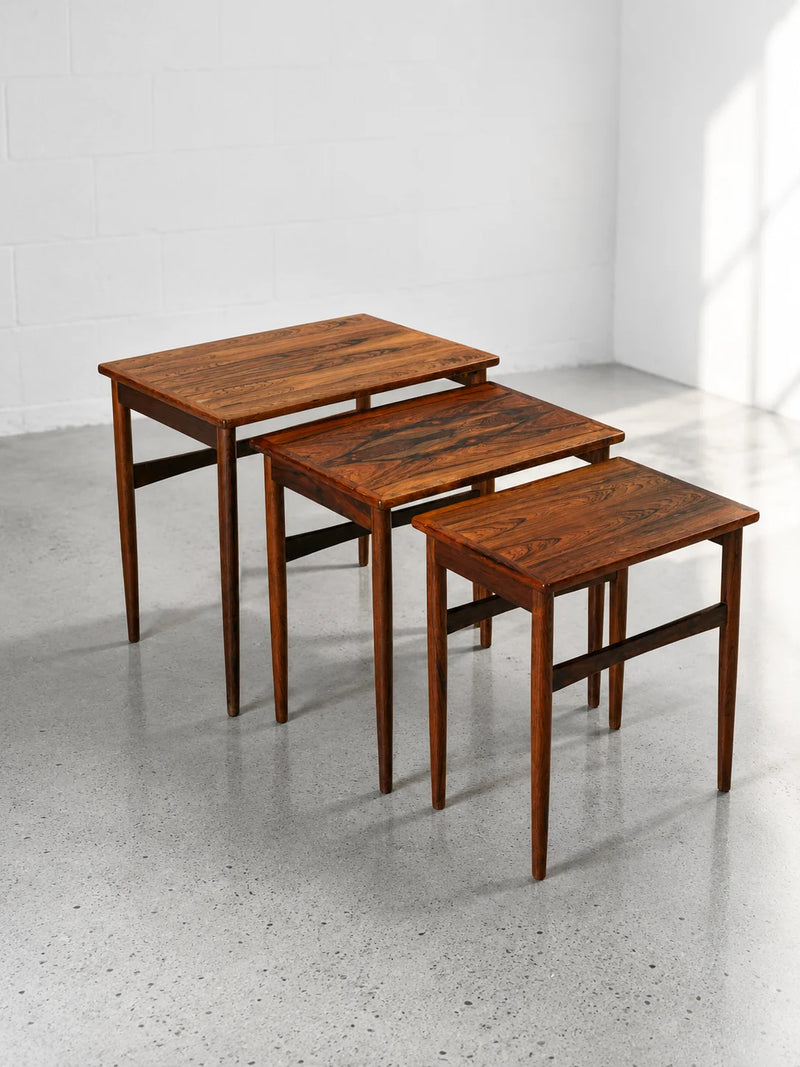 Børge Gelsted Rosewood Nesting Tables