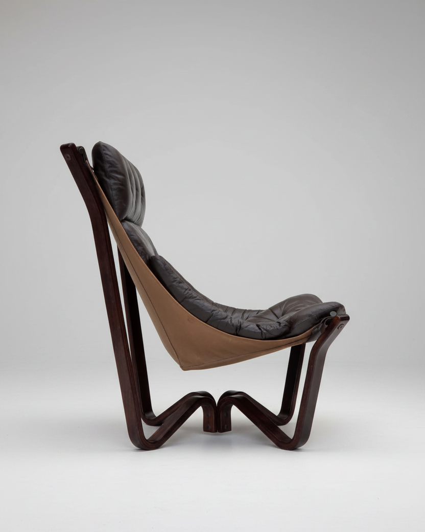 Norwegian 'Viking' Lounge Chair