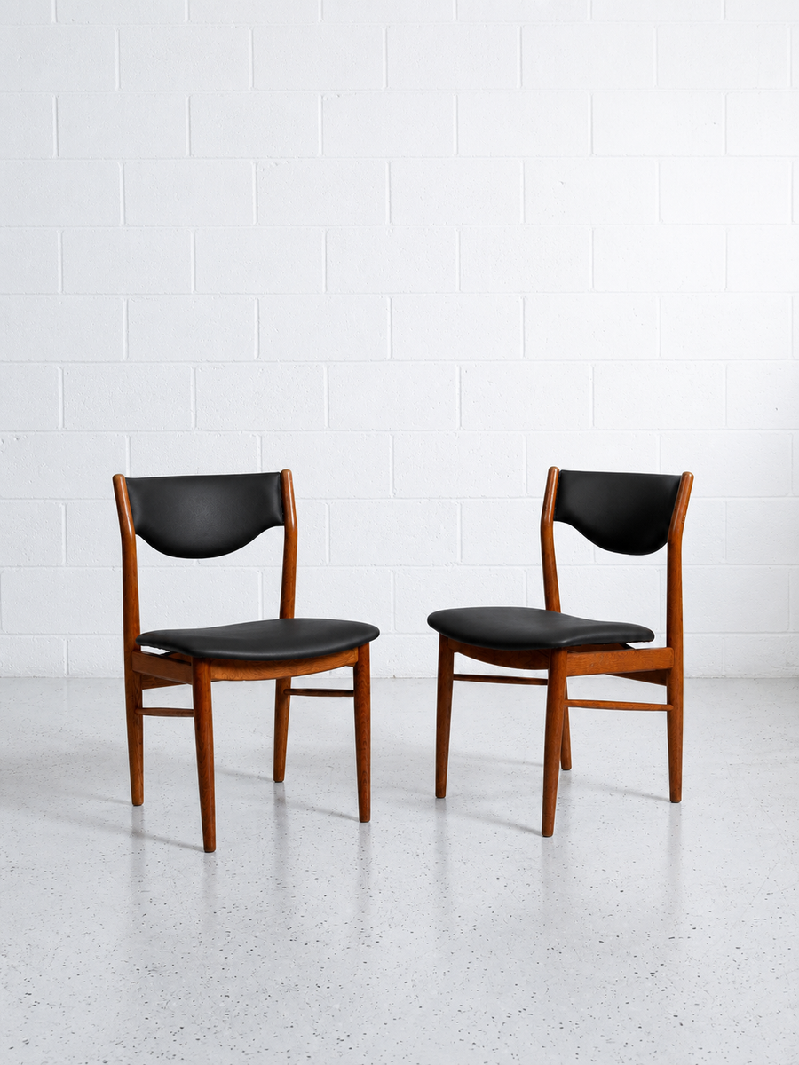 Set of Four Oak Dining Chairs