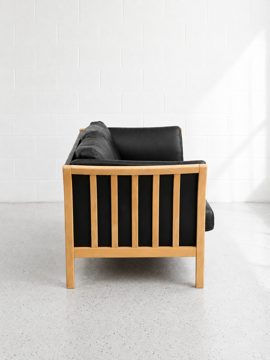 Two-Seater Leather Sofa by Skalma