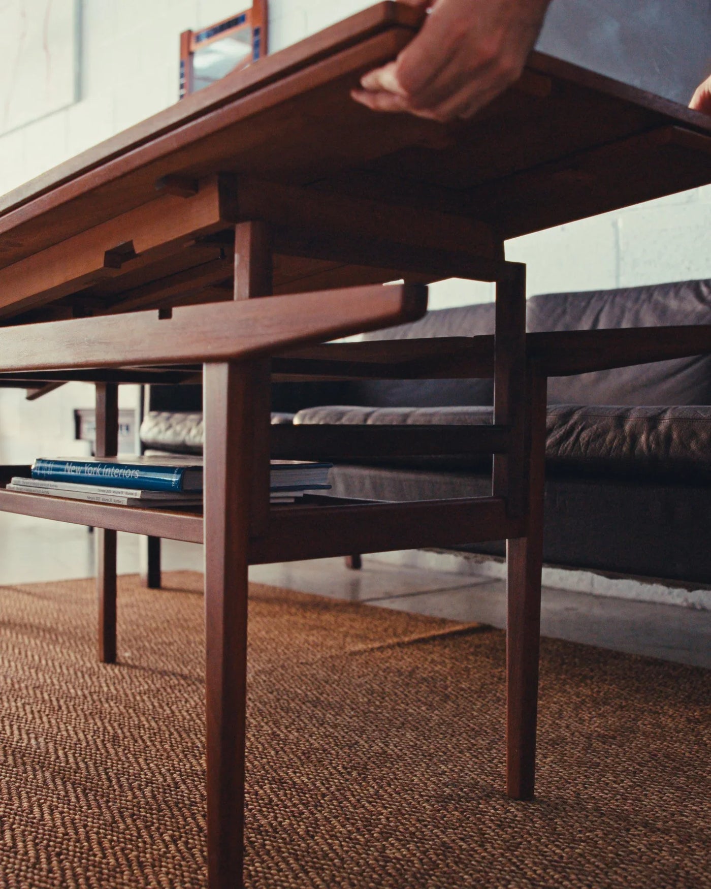 Elevator Coffee Table in Teak