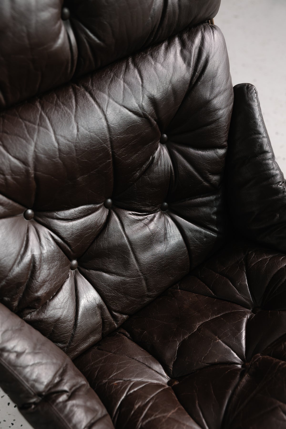 Additional view of Norwegian Viking lounge chair by Jim Myrstad for Brunstad