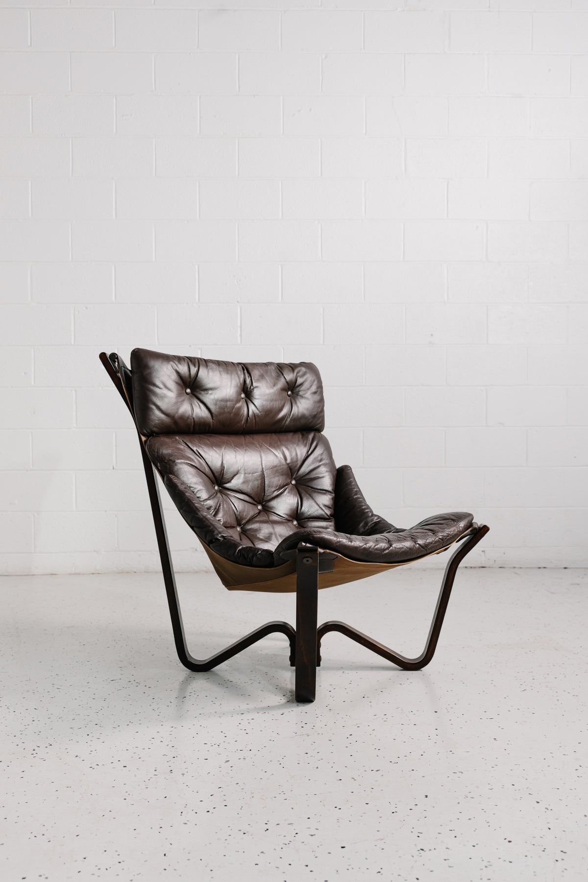 Norwegian Viking lounge chair by Jim Myrstad for Brunstad