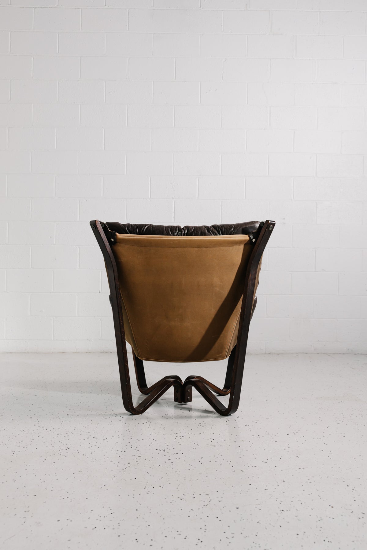 Additional view of Norwegian Viking lounge chair by Jim Myrstad for Brunstad