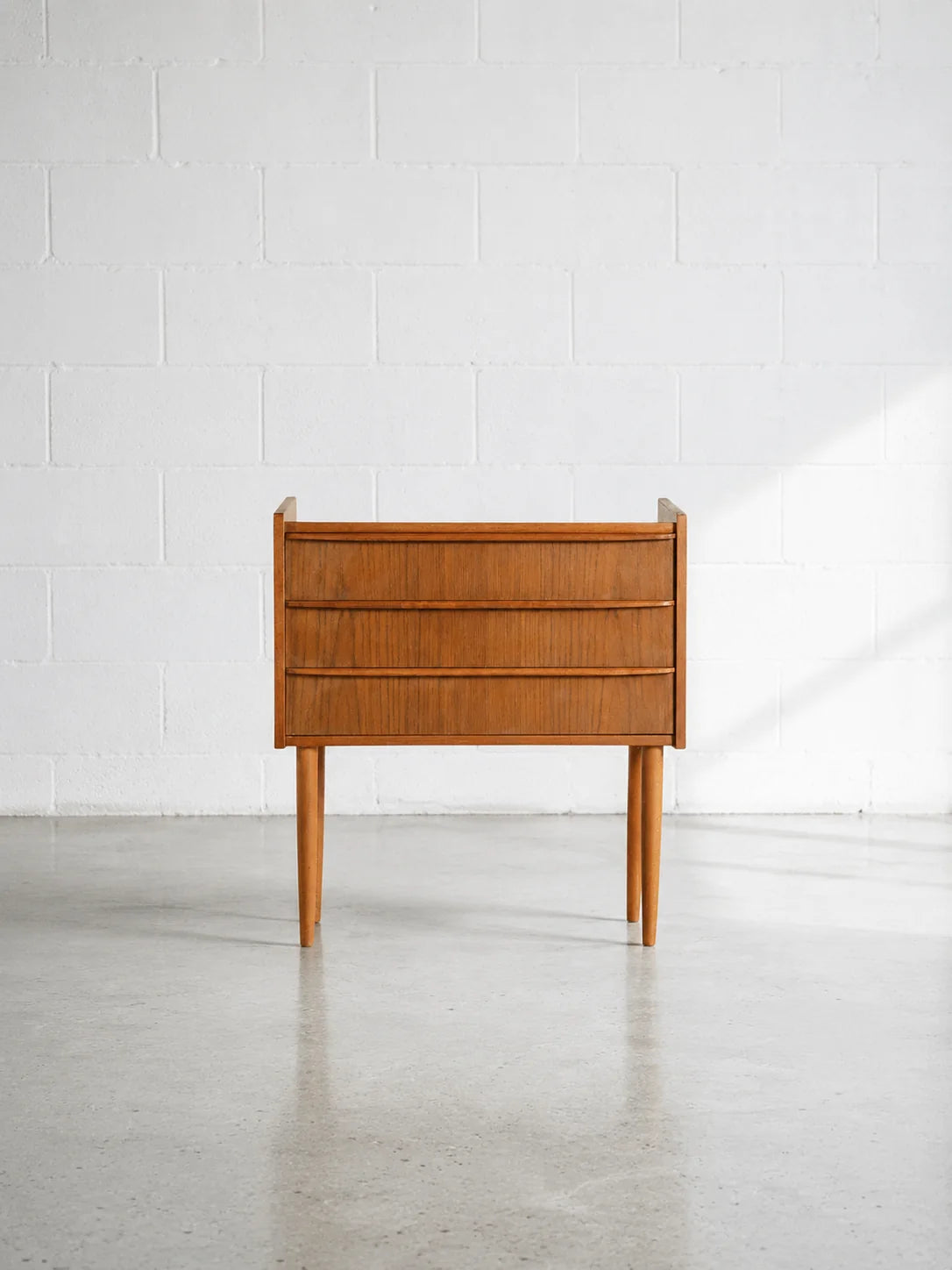 Danish Bedside Chest in Teak