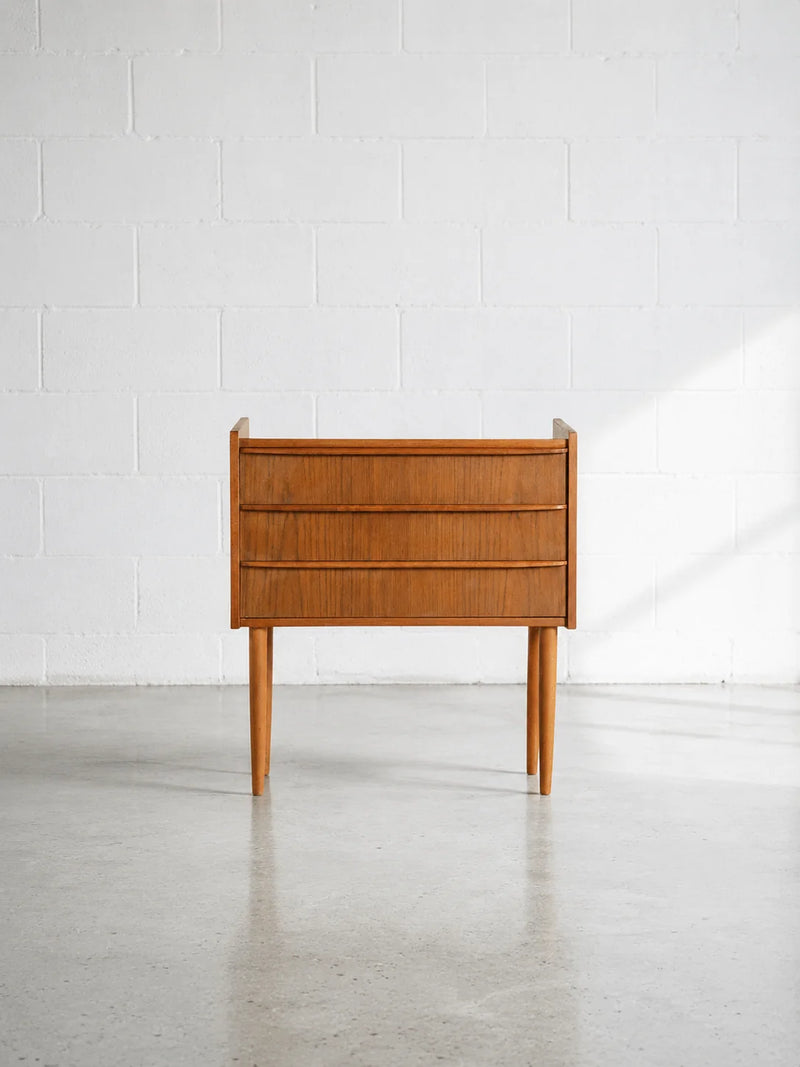Danish Bedside Chest in Teak