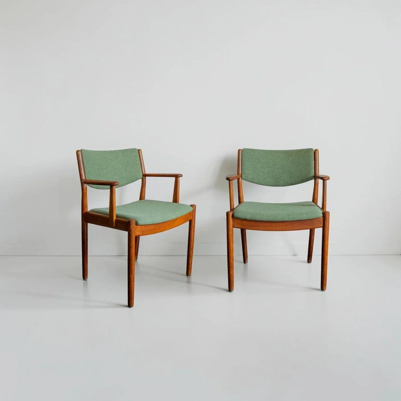 Pair of J62 Armchairs by Poul Volther in European Oak