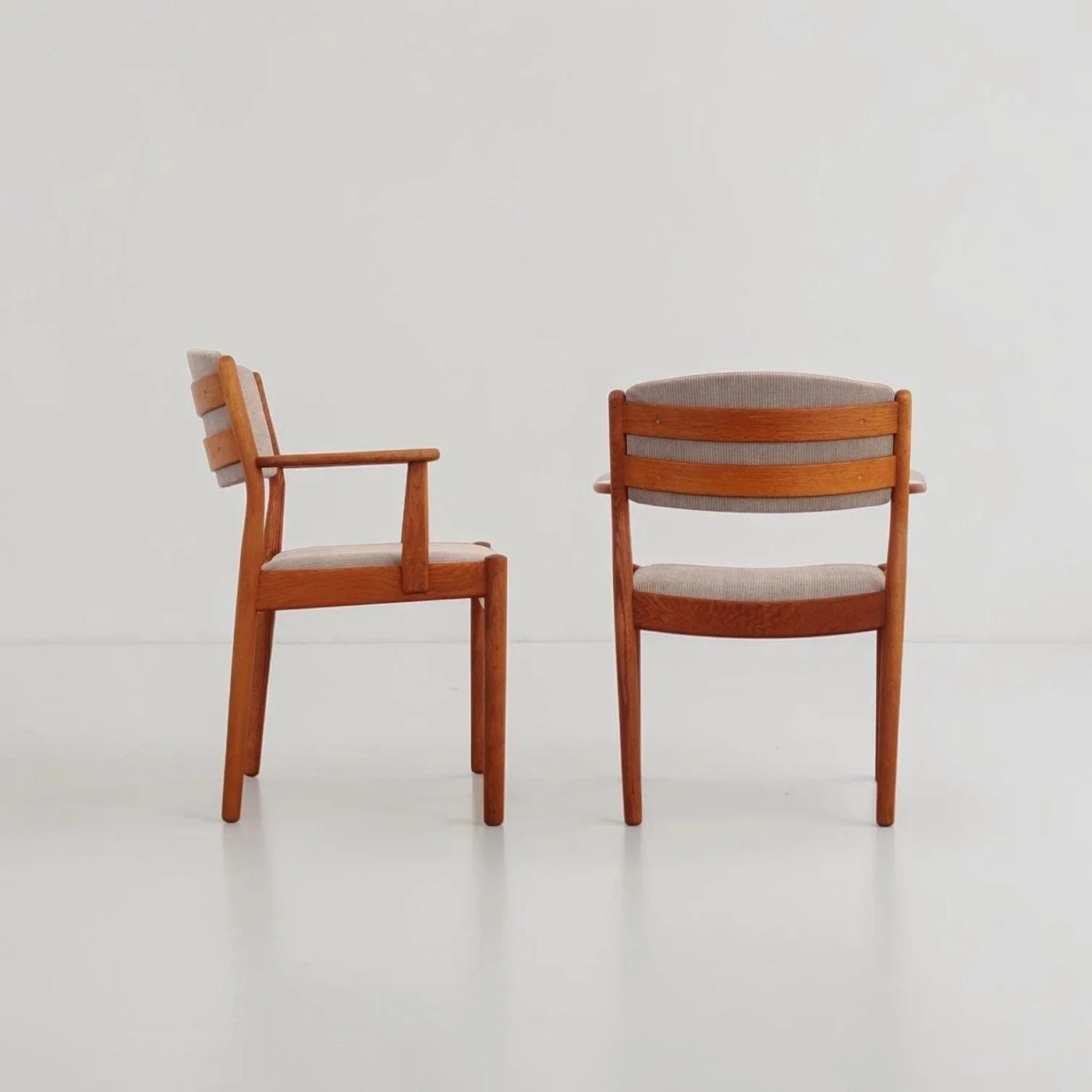 Pair of J62 Armchairs by Poul Volther in European Oak