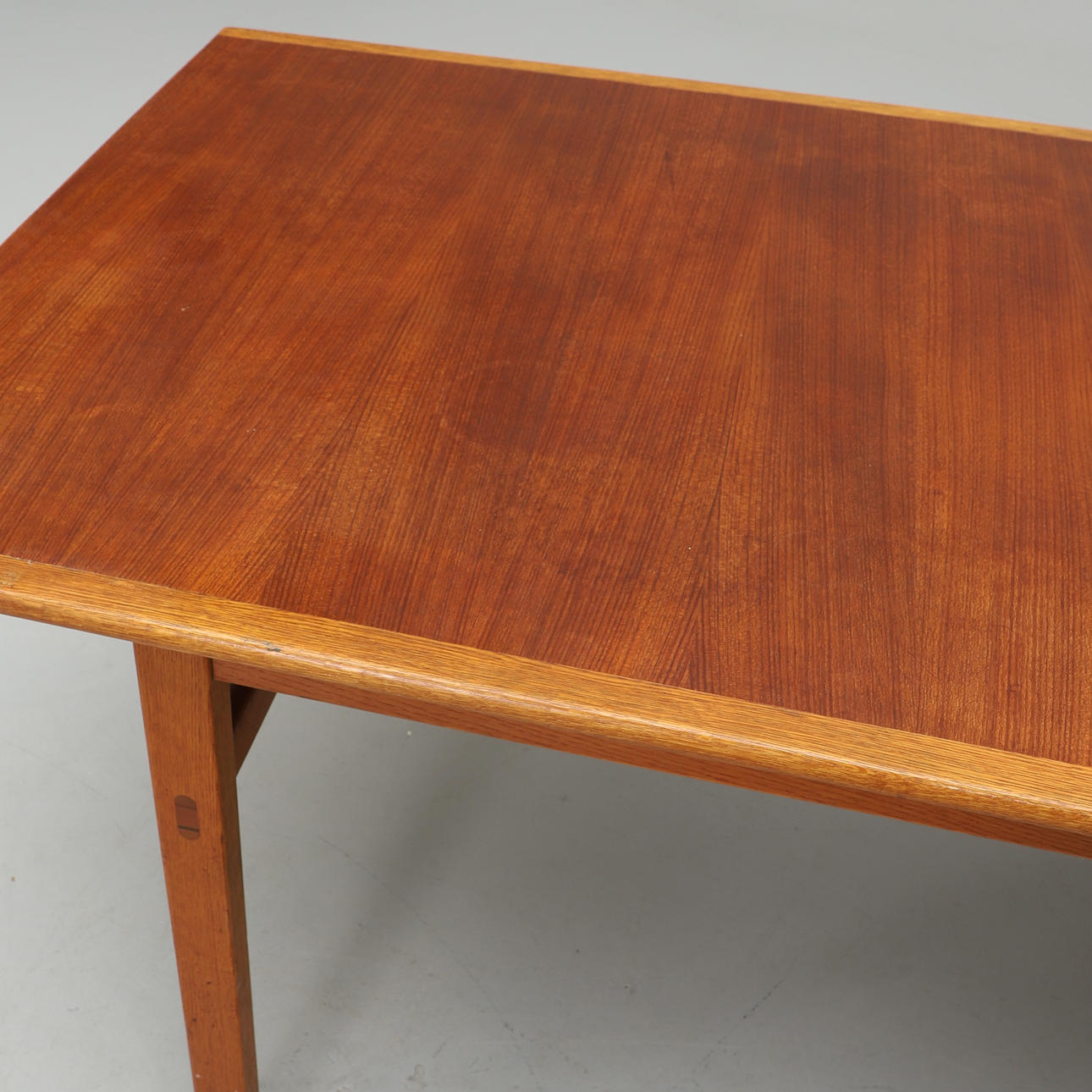 Swedish Extension Dining Table in Oak & Teak