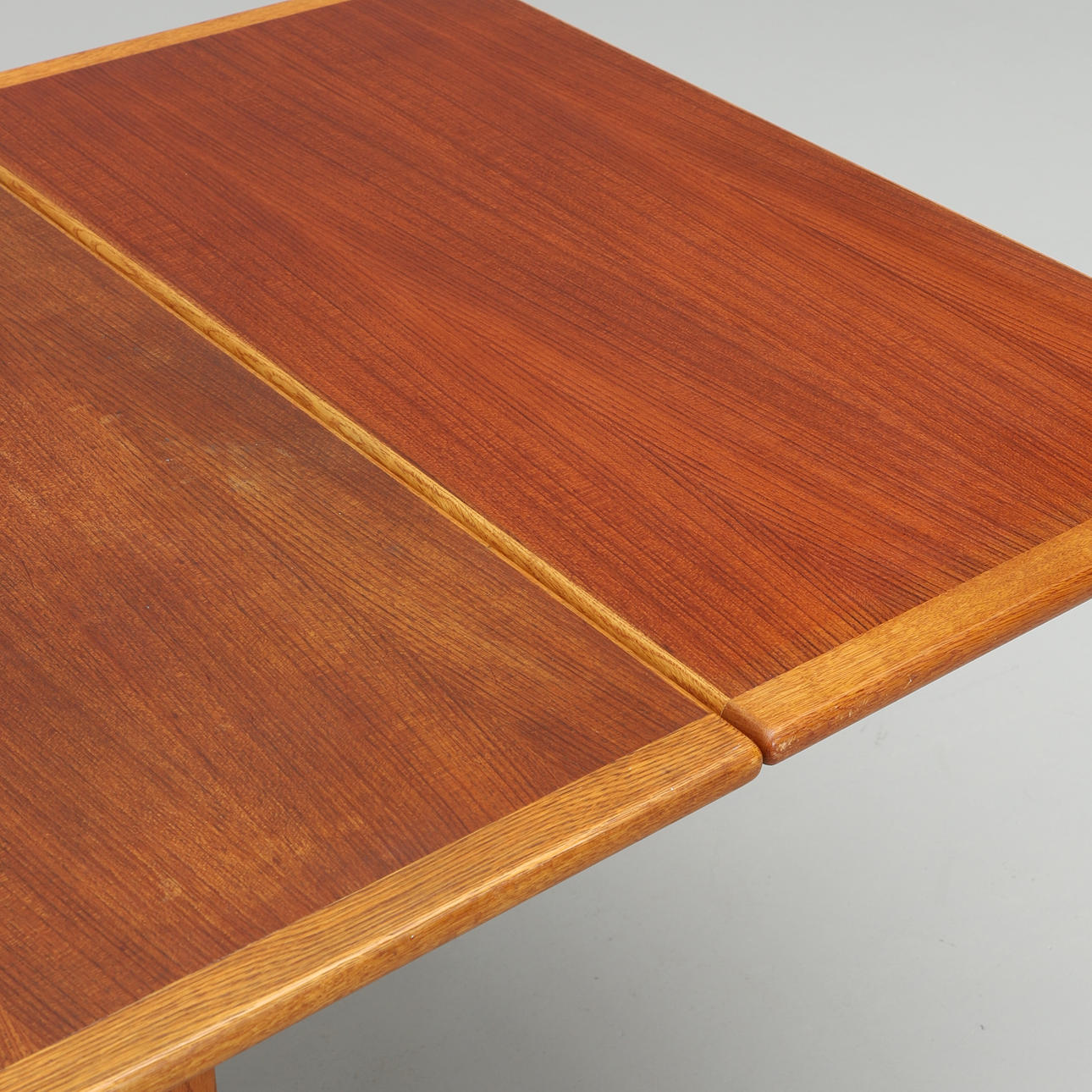 Swedish Extension Dining Table in Oak & Teak