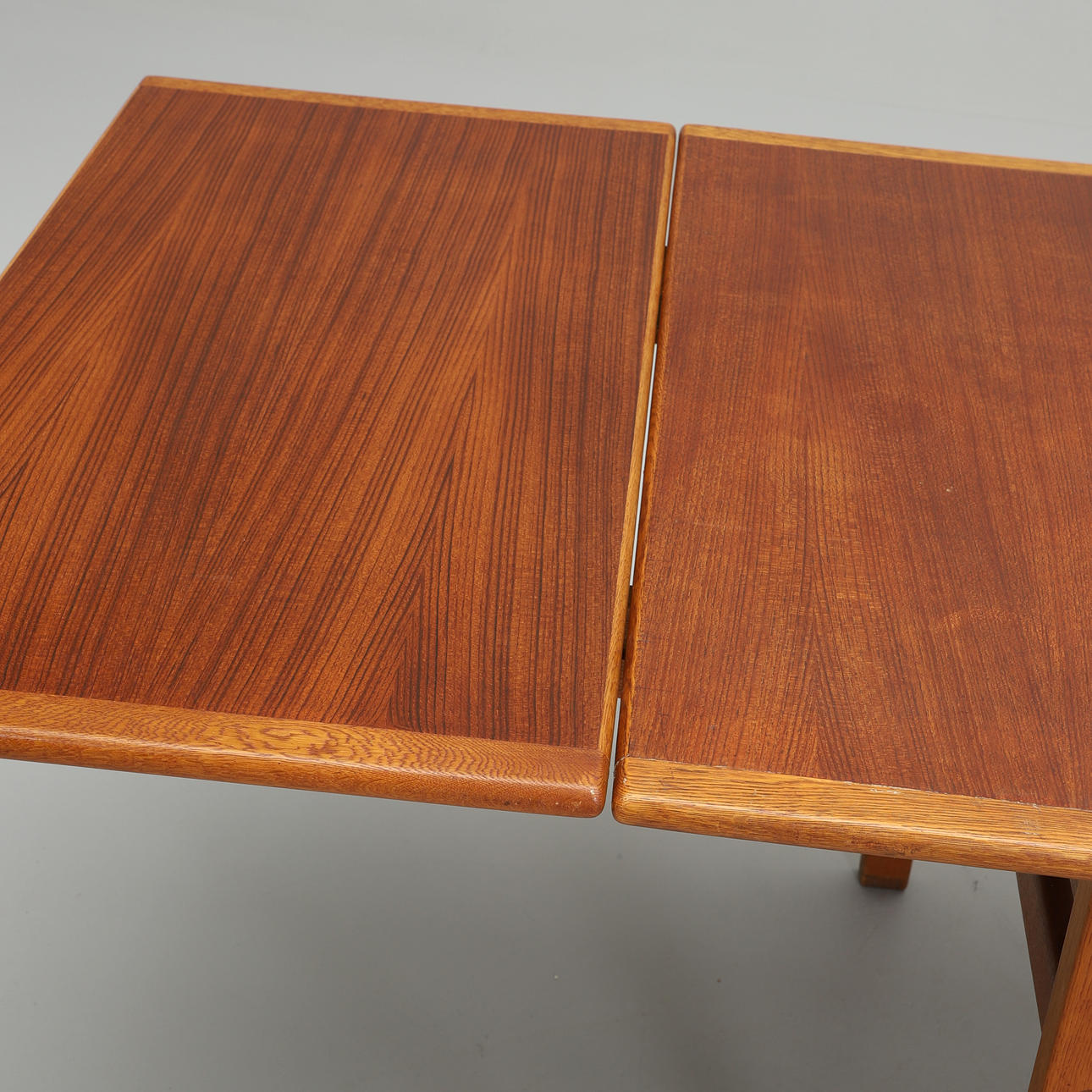 Swedish Extension Dining Table in Oak & Teak